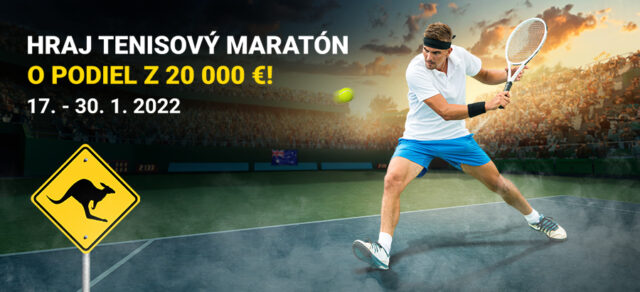 Tenisový maratón o 20-tisíc eur